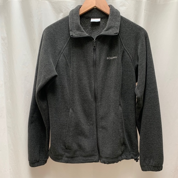 Columbia Womans Fleece Jacket Full Zip, Size M, EUC - Picture 1 of 7